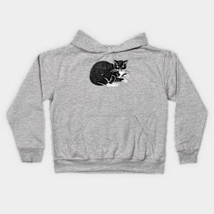 Annoyed Cat Kids Hoodie